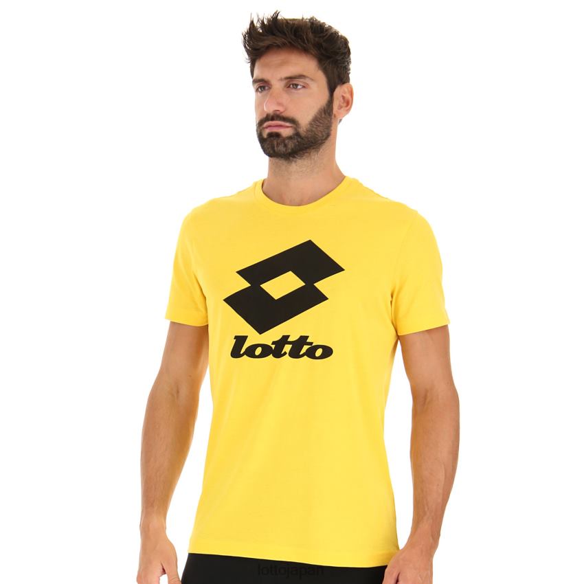 衣服 Lotto スマートIII Tシャツ フリージアレモン 男 NJB2J408